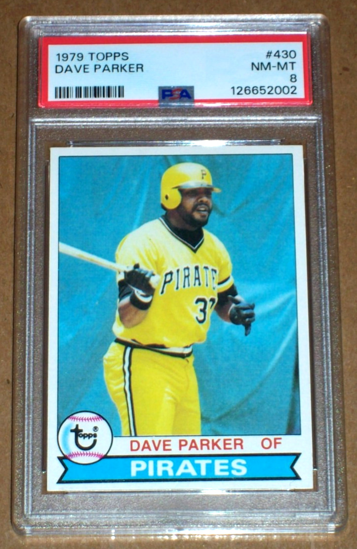 1979 Dave Parker #430 Topps PSA 8 Pittsburgh Pirates