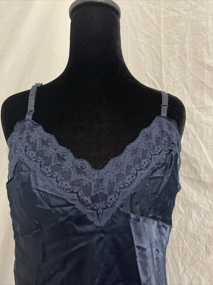 Camisón largo sin cordones de encaje Christian Dior de colección para mujer talla 40 ¡LEER DESCRIPCIÓN! Foto 2 de 4