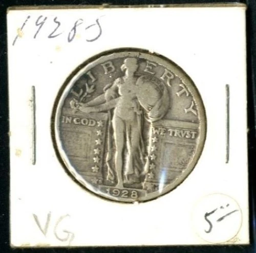 1928-S Standing Liberty Quarter — photo from the most recent tracked eBay sale