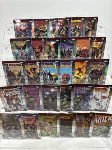 2025 Topps Chrome Deadpool Cover Stars Insert Set #CS-1 - #CS-30 Complete