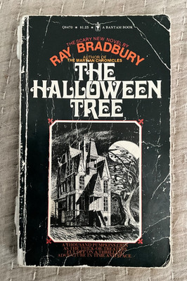 The Halloween Tree by Ray Bradbury Sept 1974 3RD PRINT Bantam Vintage Paperback