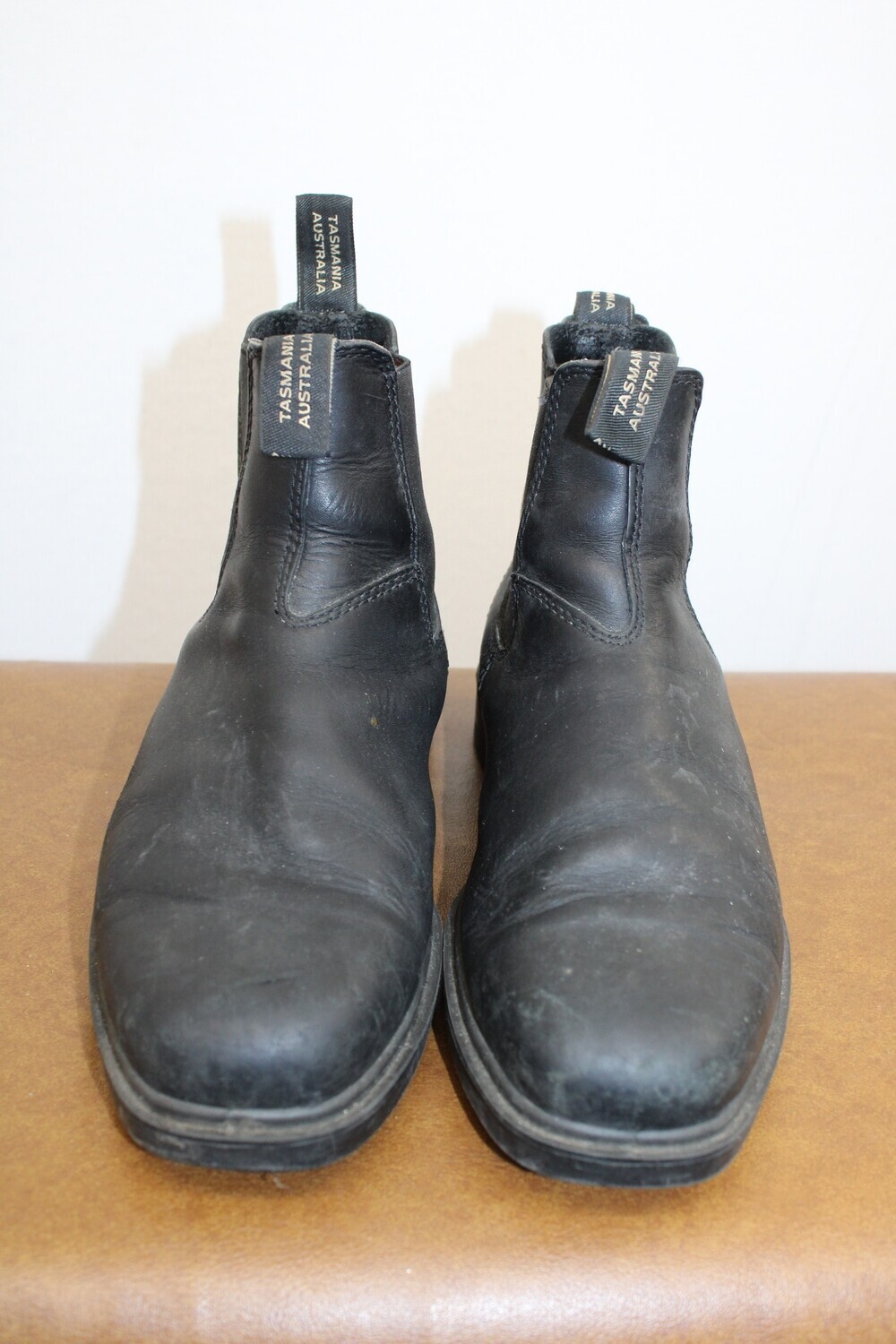 Blundstone Black Leather Chelsea Dress Boots, Size 8.5