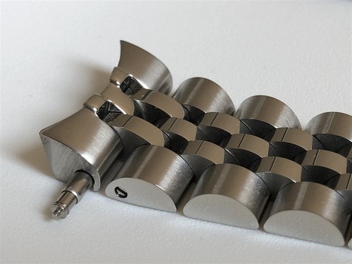 22mm SUPER Jubilee v3 (SOLID END LINK +FATbar) watch bracelet; fits SEIKO SKX007 - Picture 4 of 4