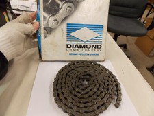 New Diamond Chain X-1341-010 41 RIV Roller Chain Approx 7 Feet J4