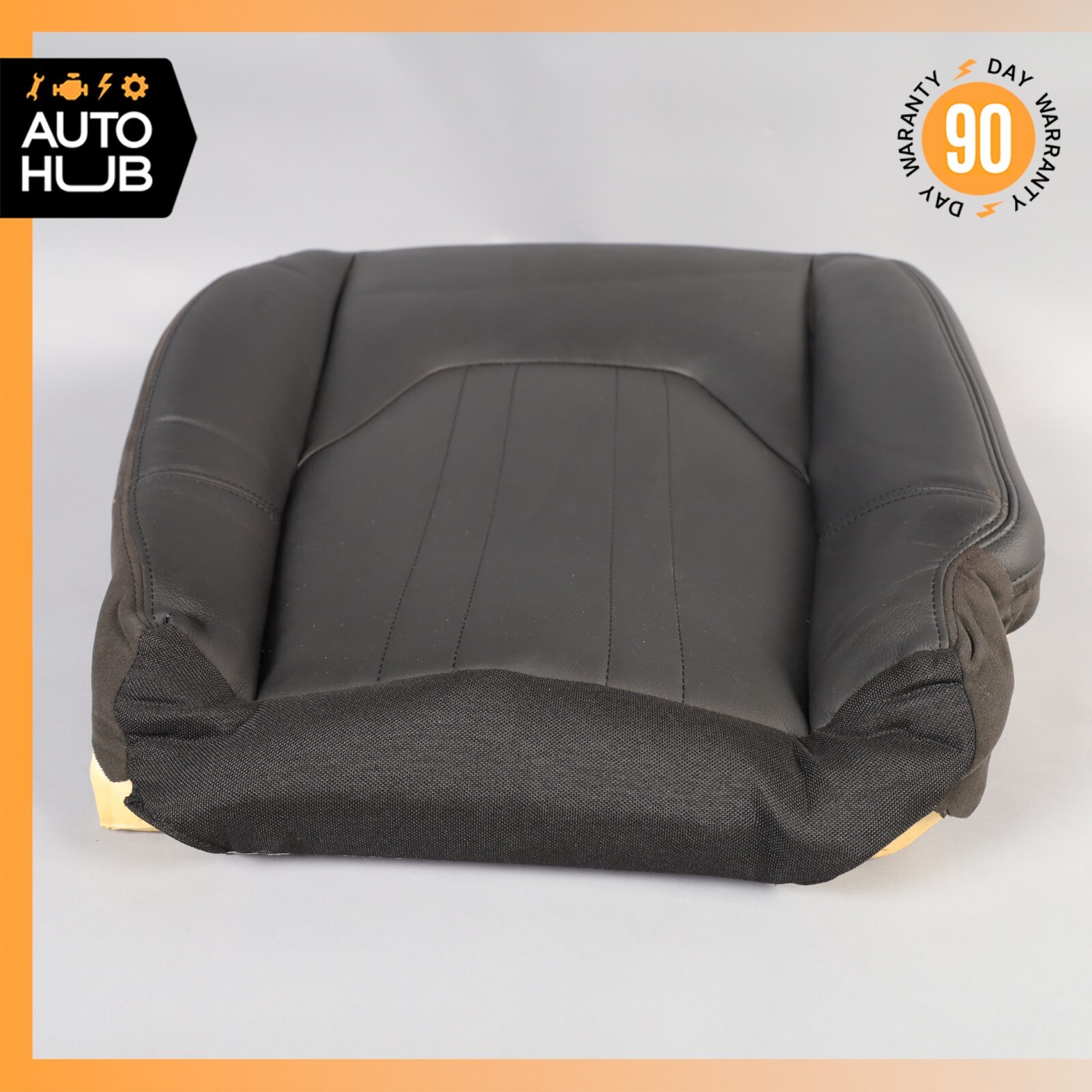 17-22 Maserati Ghibli M157 Front Right Lower Bottom Seat Cushion Black OEM 41k