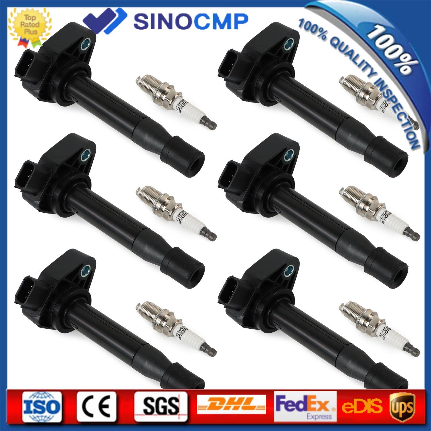 Odyssey Accord Acura Tune Up 6X Ignition Coil & Iridium Spark Plug Kit For Honda Odyssey Accord Acura - UF242 Direct Replacement, Performance Boost Ignition Coil Spark Plug Pack - Foto 7