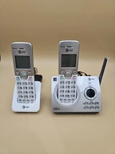AT&T DL72219 DECT 6.0 Cordless 2 Handset Answering System/Connect to Cell Tested