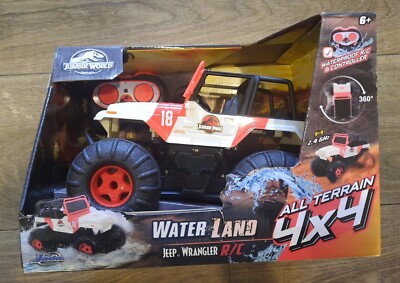Jada Jurassic World Park Jeep Wrangler Remote Control R/C Land