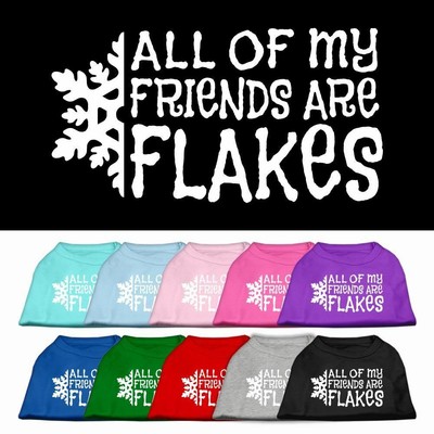 All my friends are Flakes Screen Print 
