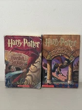 Harry Potter Paperback Books 1 And 2 The Sorcerer’s Stone Chamber Of Secrets
