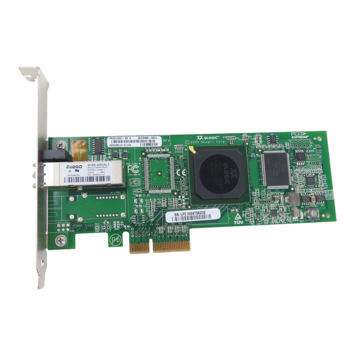 QLogic QLE2460 PCI-Ex4 4GB Single Port Fibre Channel Host Bus