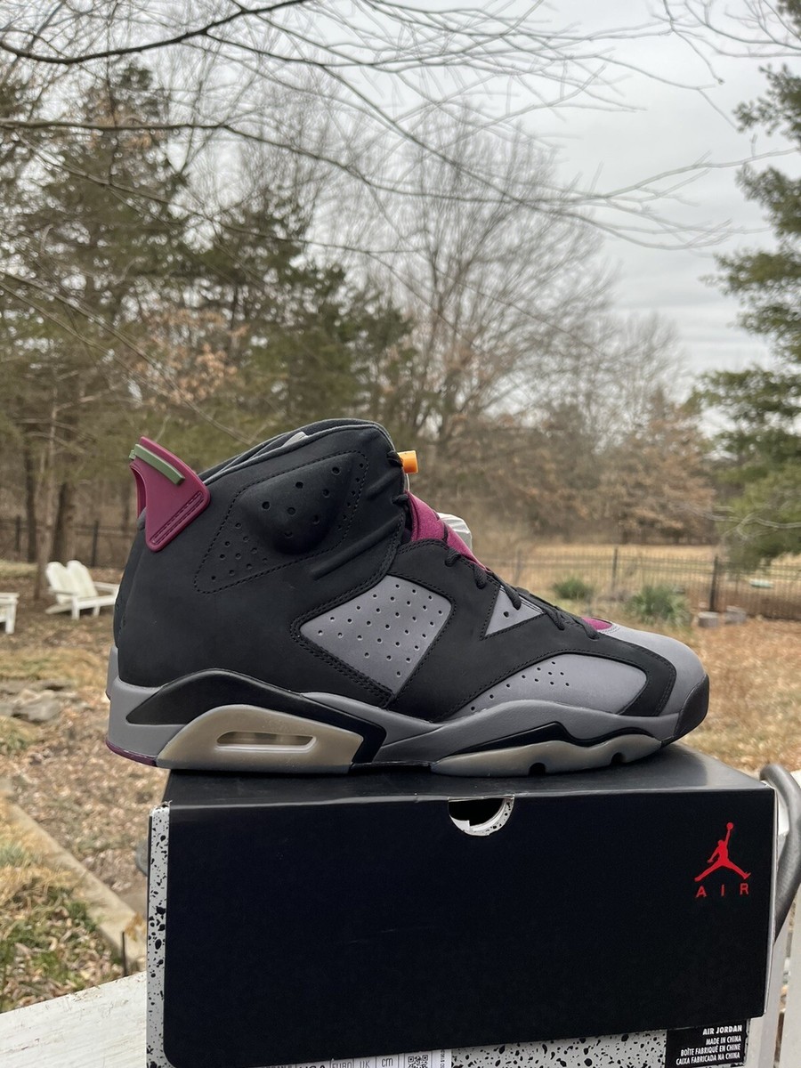 Nike Air Jordan Retro 6 VI Bordeaux Black Light Graphite Nike Air Jordan Retro 6 VI Bordeaux Black Light Graphite
