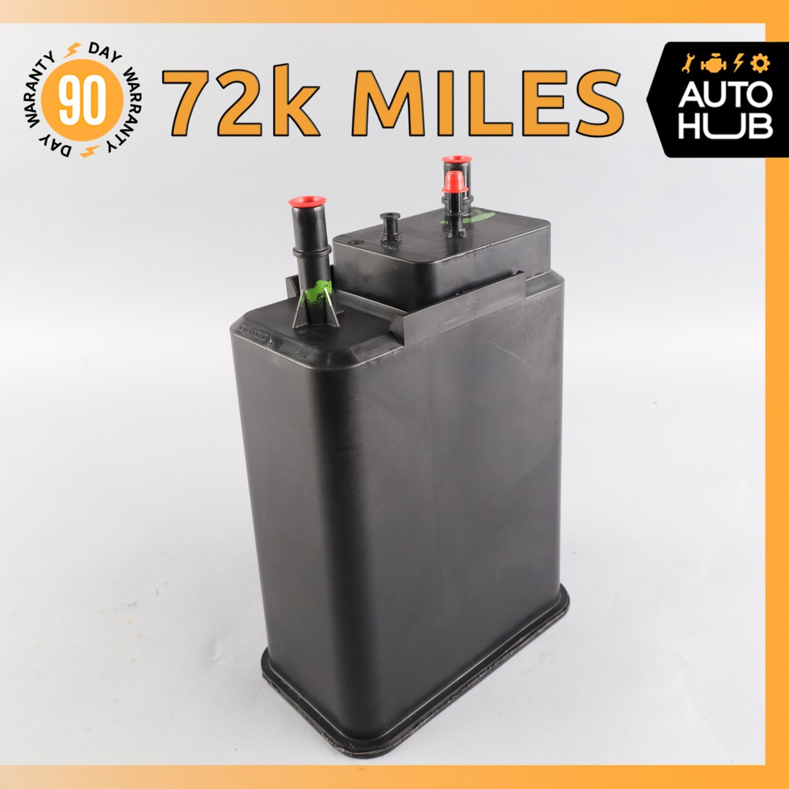 04-19 Maserati Quattroporte EVAP Fuel Evaporator Box Charcoal Canister OEM 72k