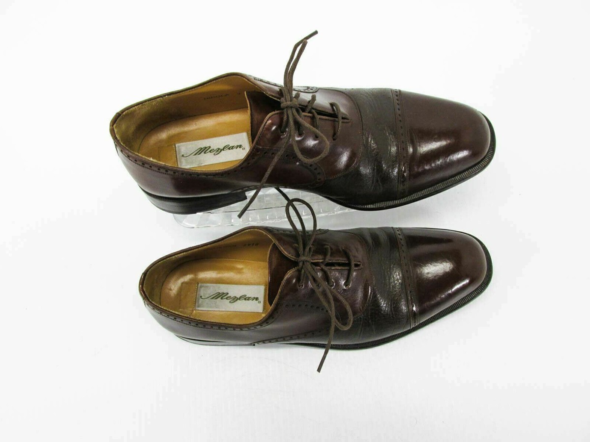 Mezlan Men Shoes Nicola Size 9W Brown Dress Oxford Lace Up  display picture 3