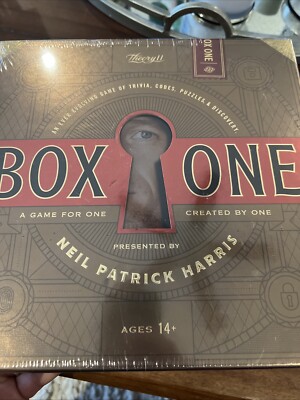 SEALED BoxONE by Neil Patrick Harris Strategy Game