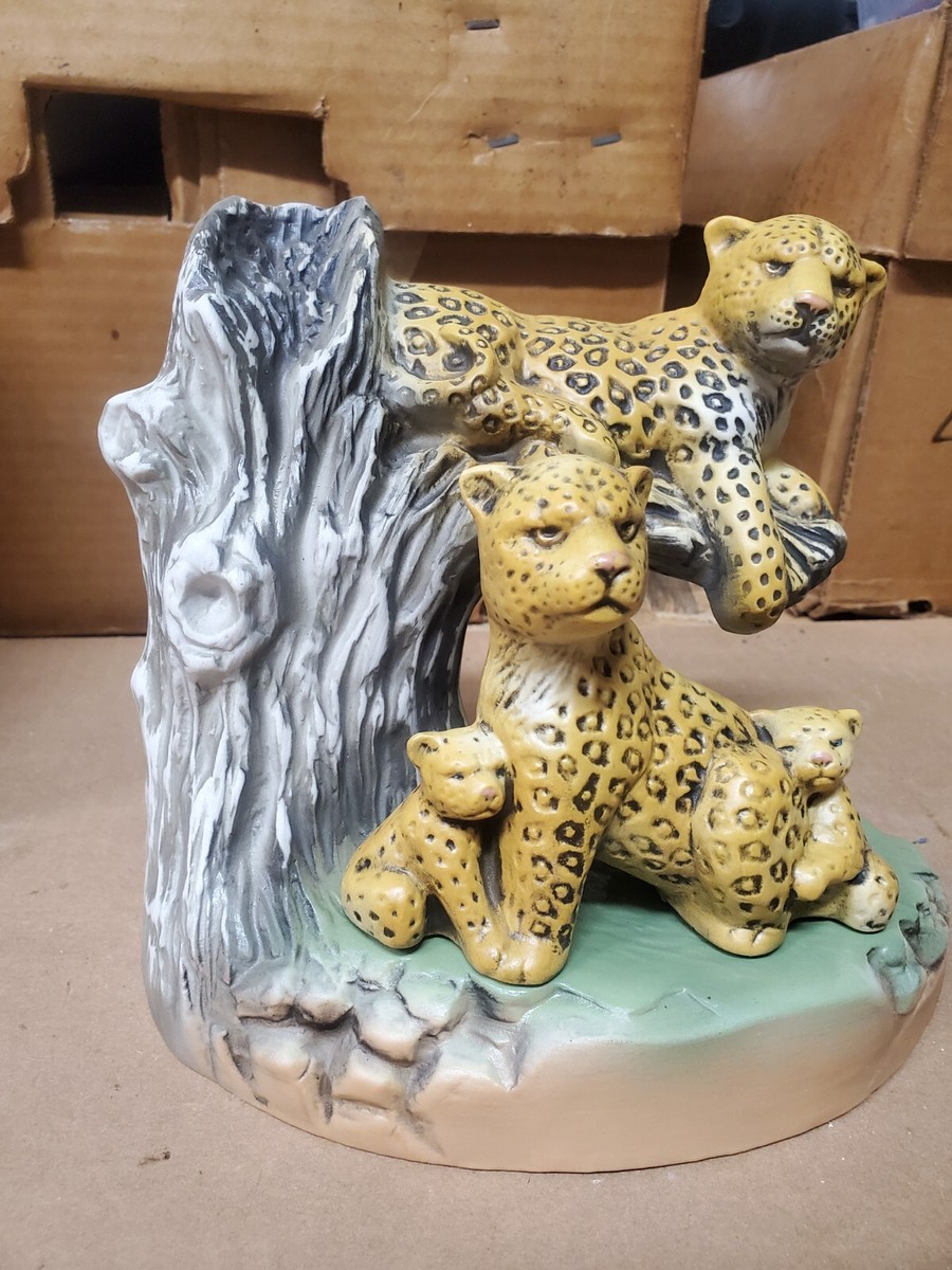 Leopard Jim Beam Collector Whiskey Decanter Bottle 1981 | eBay