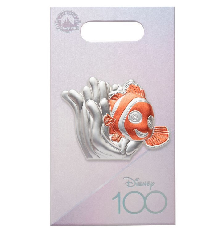 Disney 100 Finding Nemo Pin Disneyland World Parks New Trading Dory Pixar