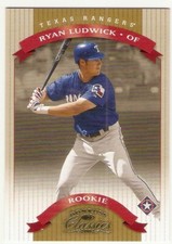 RYAN LUDWICK ROOKIE SERIAL /1500 2002 DONRUSS CLASSICS 147 TEXAS RANGERS