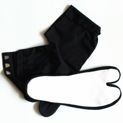 Japanese Indoor Tabi Shoes Samurai Martial Arts Geta Socks Kimono Footwear Chic