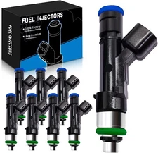 Upgraded 5.4L Fuel Injectors 0280158138 Set of 8 Fits for:-Ford F150 2007-2008 