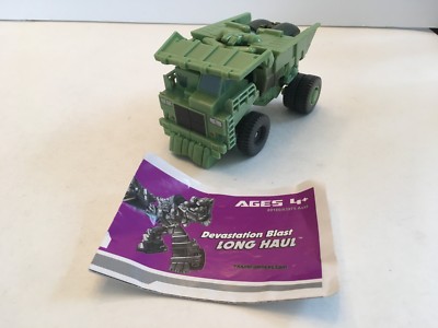 Transformers Devastation Blast Long Haul With Instructions