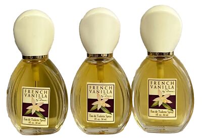 bottles French Vanilla Eau de Toilette Spray oz by Dana 90s