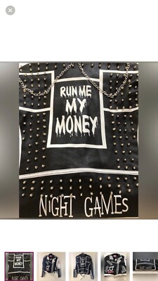 AZALEA WANG RUN ME MY MONEY STUDDED MOTO JACKET