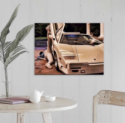 Wolf of Wall Street Canvas 18”x24” Leonardo Dicaprio Jordan