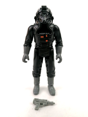 Star Wars Vintage 1982 Kenner Tie Fighter Pilot China Raised Bar Complete C 8.0+