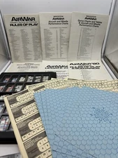 SPI 1977 Air War Modern Tactical Air Combat Game Plastic Tray Edition Vintage