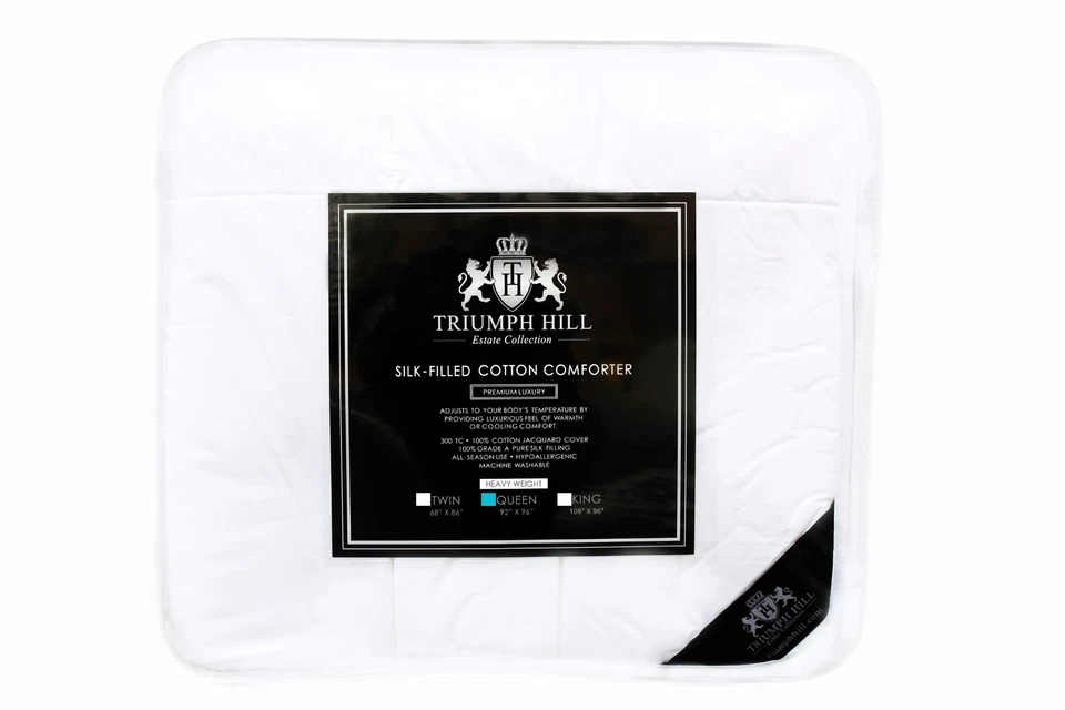 Triumph Hill шелковый жаккардовый хлопковый чехол тяжелый постельное белье королева - Изображение 2 из 3