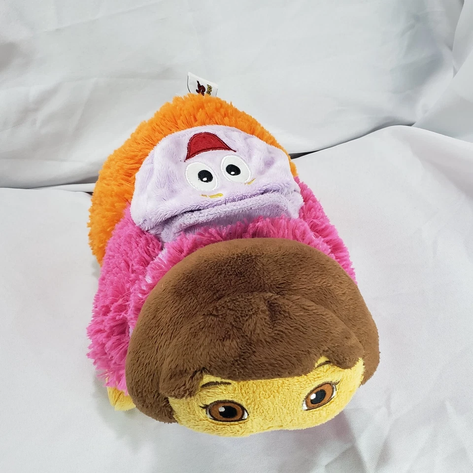 Pillow Pets Peewees Dora The Explorer Map Plush Pillow 12 x 14 Inches 2011 - Image 2 of 4
