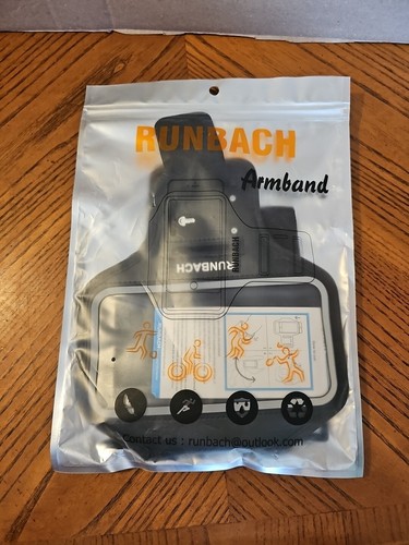NEW Runbach Water Resistant Running Armband for Samsung Galaxy Fits S23 Ultra - 第 9/9 張圖片