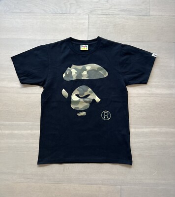 A Bathing Ape BAPE 1st Camo Ape Face Tee | eBay