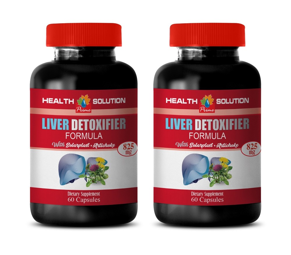 liver health - Liver Detoxifier 825mg - detoxifying formula 2 Bottles