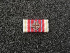 (S1-433) Ordensspange Bandspange Orden Jerusalem Pilgerkreuz silber Bandschnalle