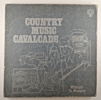Country Music Cavalcade: Midnight in Memphis 3x LP Box Set 1975 EX