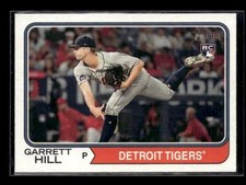 2023 Topps Heritage #170 Garrett Hill Rookie Detroit Tigers