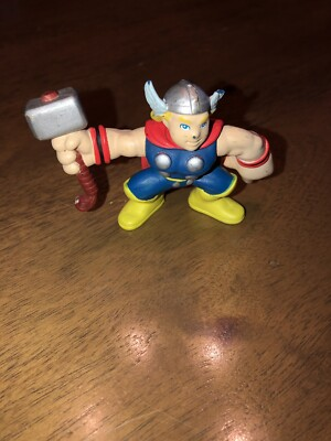 #ad Marvel Super Hero Squad THOR Variant Black Armor in Classic Comic Costume Style $2.81