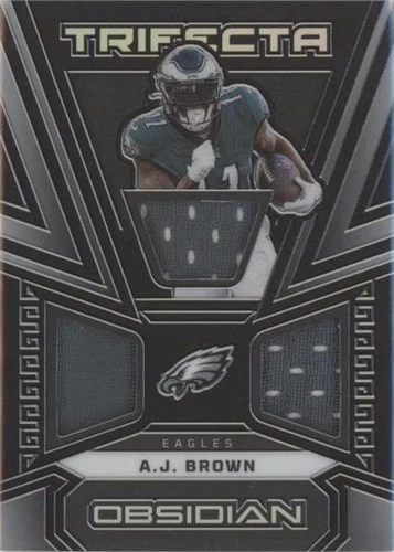 2023 Panini Obsidian A.J. Brown #TRI-ABR