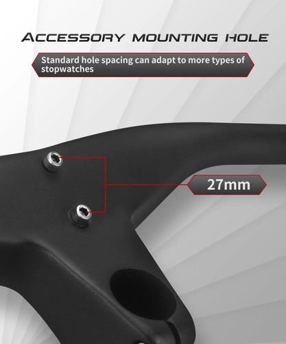 Manillar integrado de carbono para bicicleta de montaña de 760/780/800 mm barra elevadora de 7 grados 1-1/8 - Imagen 11 de 14