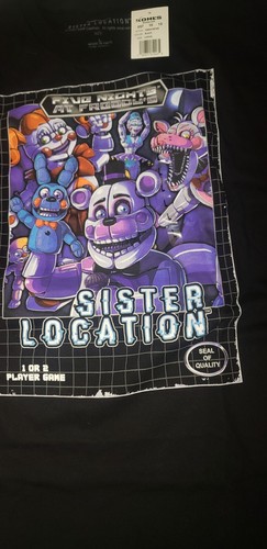 NUEVO Five Nights at Freddy's Freddy Sister Location Adulto Talla Grande Nuevo con Etiquetas - Imagen 2 de 5
