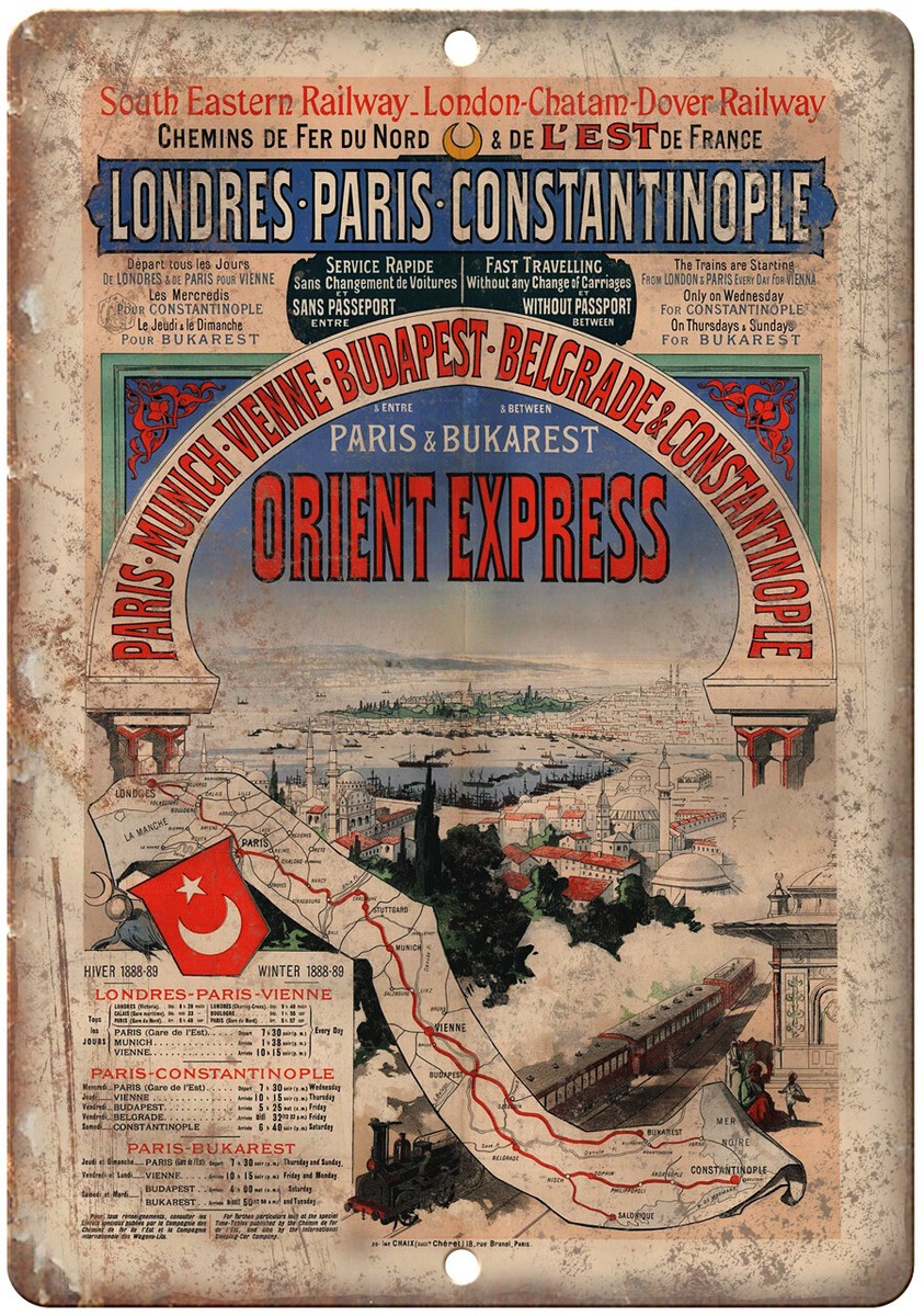 Orient Express Vintage Travel Ad 12