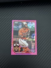 2023 Topps Chrome Logofractor Cedric Mullins #68 Pink /199 SP - Orioles