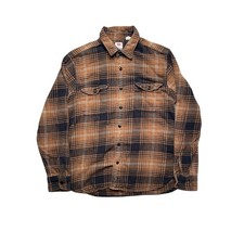 Levi Strauss Plaid Flannel Shirt Long Sleeve Button Up Casual Mens Size M