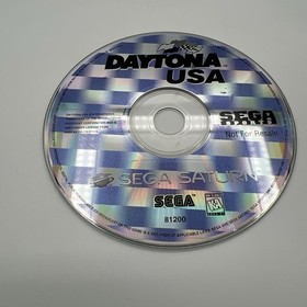 Daytona USA [Not For Resale](Sega Saturn, 1996) Sleeve Disc