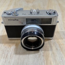 MINOLTA Hi-Matic 7s with 45mm F/1.8 Film Camera VG