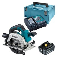 makita DHS660RTJ Akku-HandkreissäGe-Set 18,0 V, Mit 2 Akkus