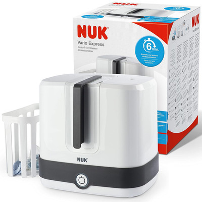 NUK Vario Express Flaschensterilisator | Sterilisiert Bis Zu 6 Babyflaschen plus