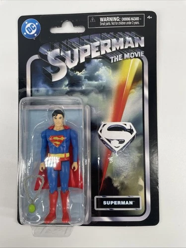 Superman the Movie Christopher Reeve DC Comics Figure Spinmaster Sealed